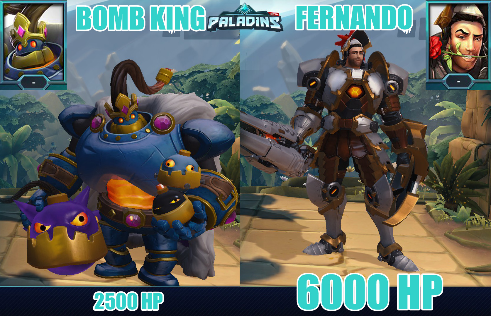 Image de Fernando et Bomb King et de leur portrait